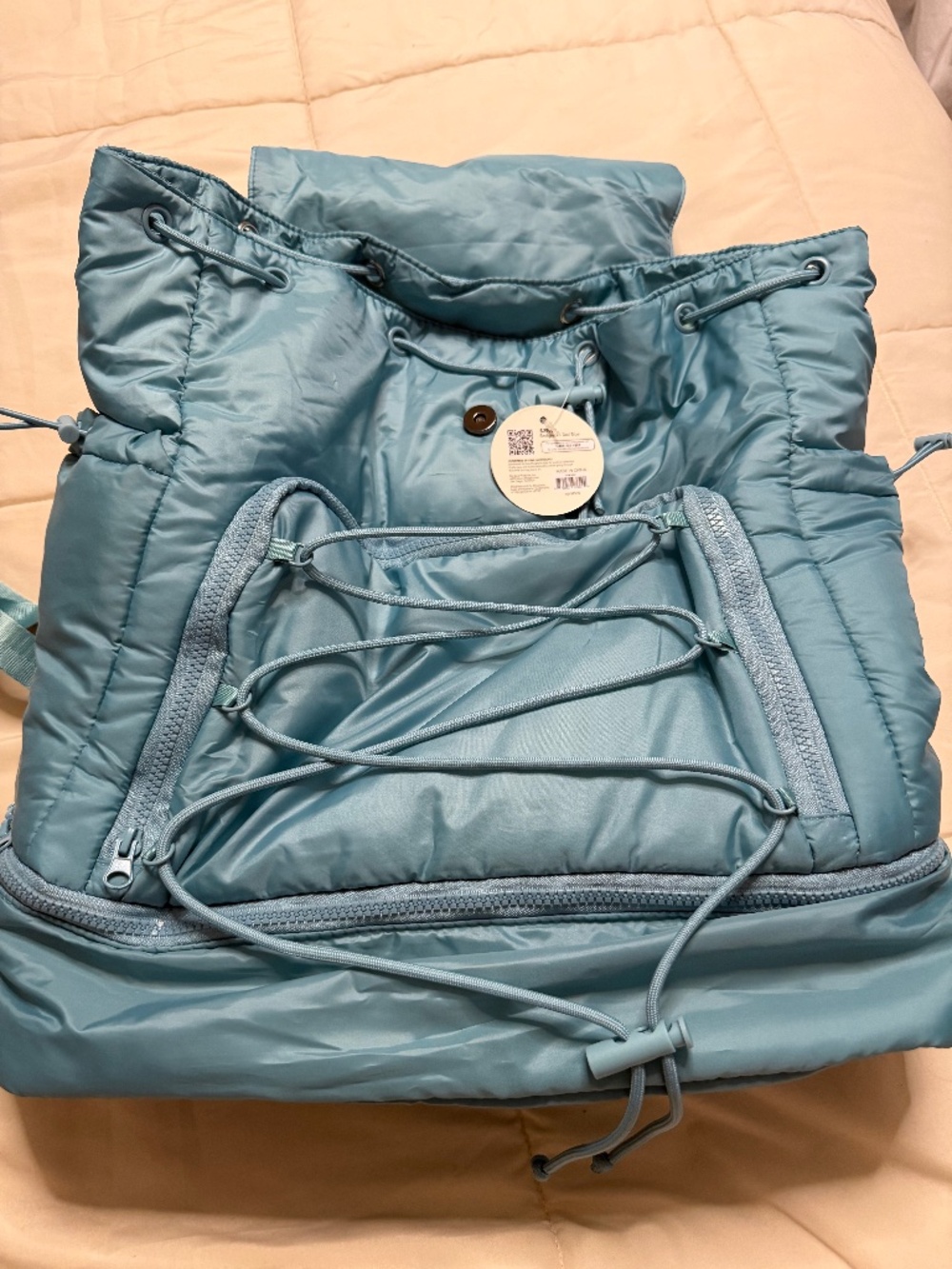 Backpack teal blue new